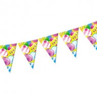 Easter Egg Plastic Party Bunting